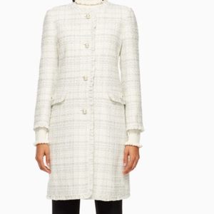 ISO Kate Spade Sparkle Tweed Coat sz 6 or 8